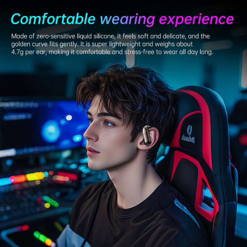 RGB Breathing Light Earbuds Factory - Wholesale BT6.0 Waterproof