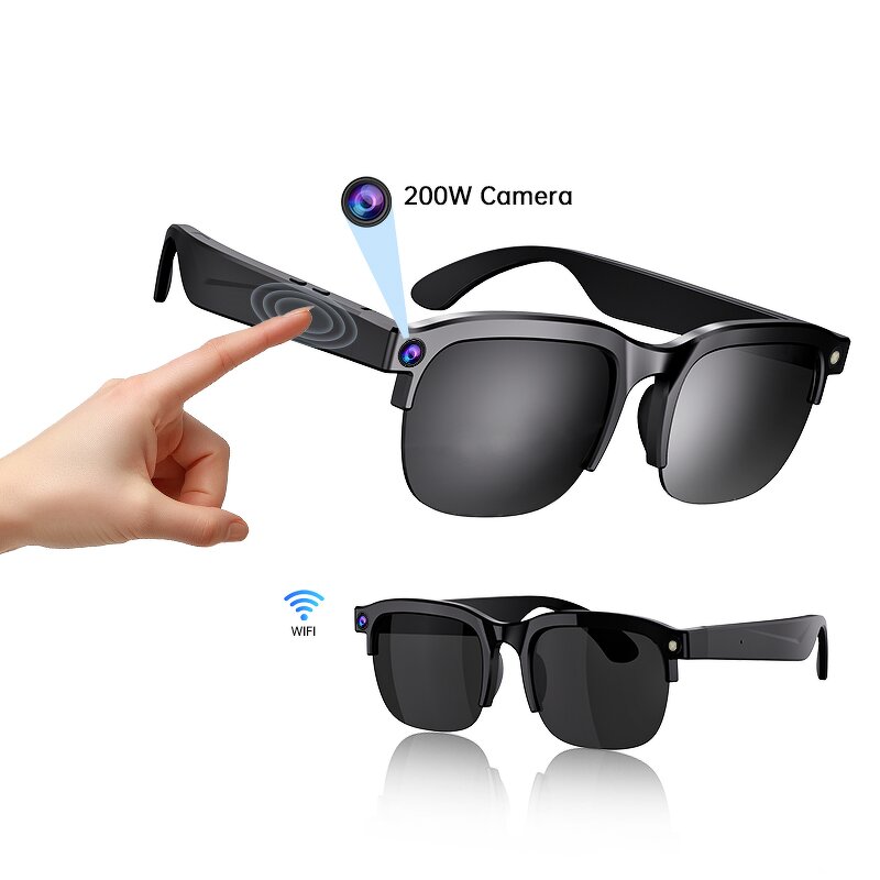 Upgraded AI Smart Glasses Factory - Wholesale HD Photos Video