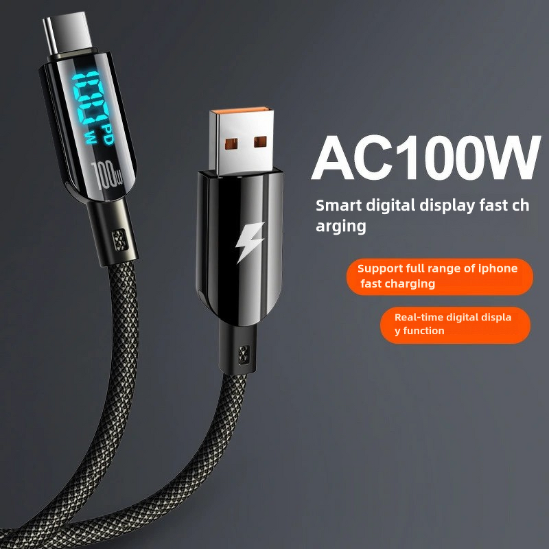 Superior USB Type-C Cable Factory - Wholesale 100W 6A Nylon
