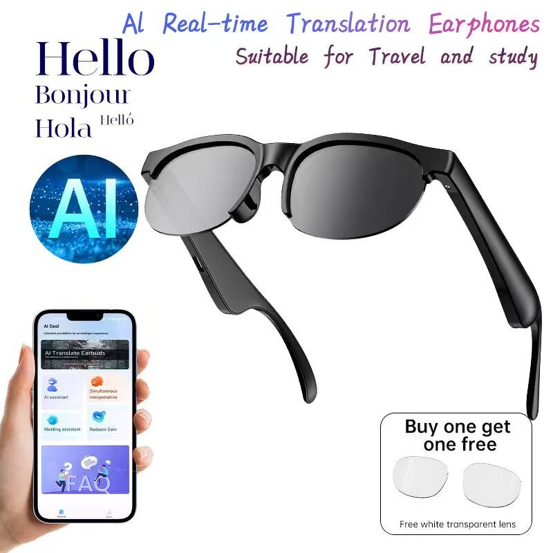 Smart Sunglasses with Earphones Factory - Bulk Phone Connectivity Custom