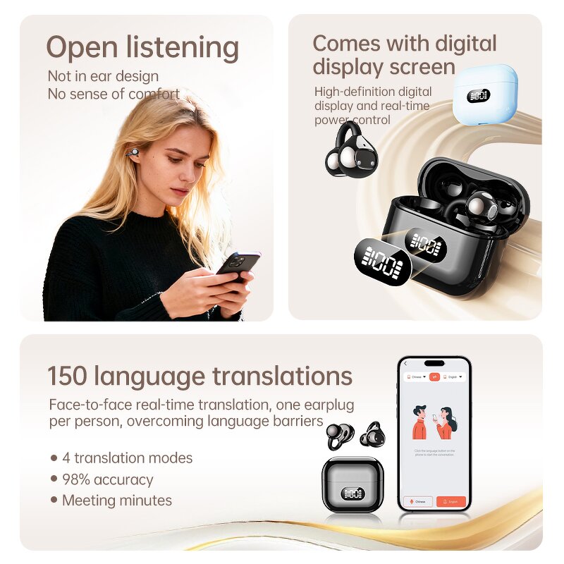 OWS Wireless Earbuds Factory - Bulk Ergonomic Design Custom