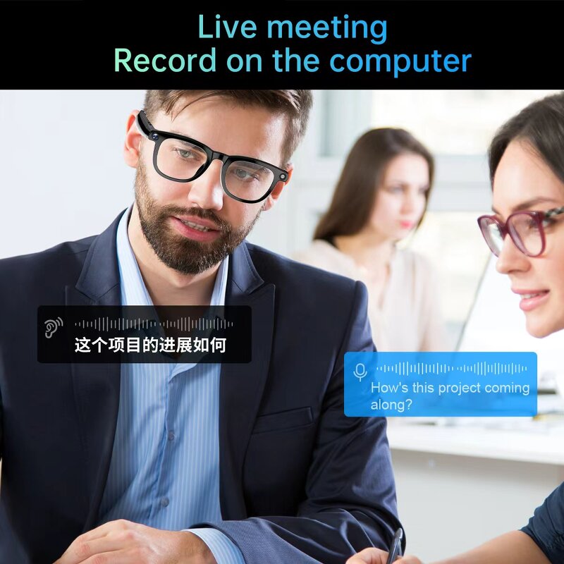 Fashion Smart Glasses Manufacturer - OEM WIFI Camera ChatGPT