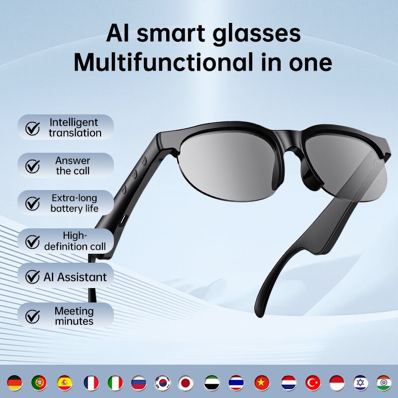 Outdoor Smart Sunglasses Factory - Bulk Call and Music Features