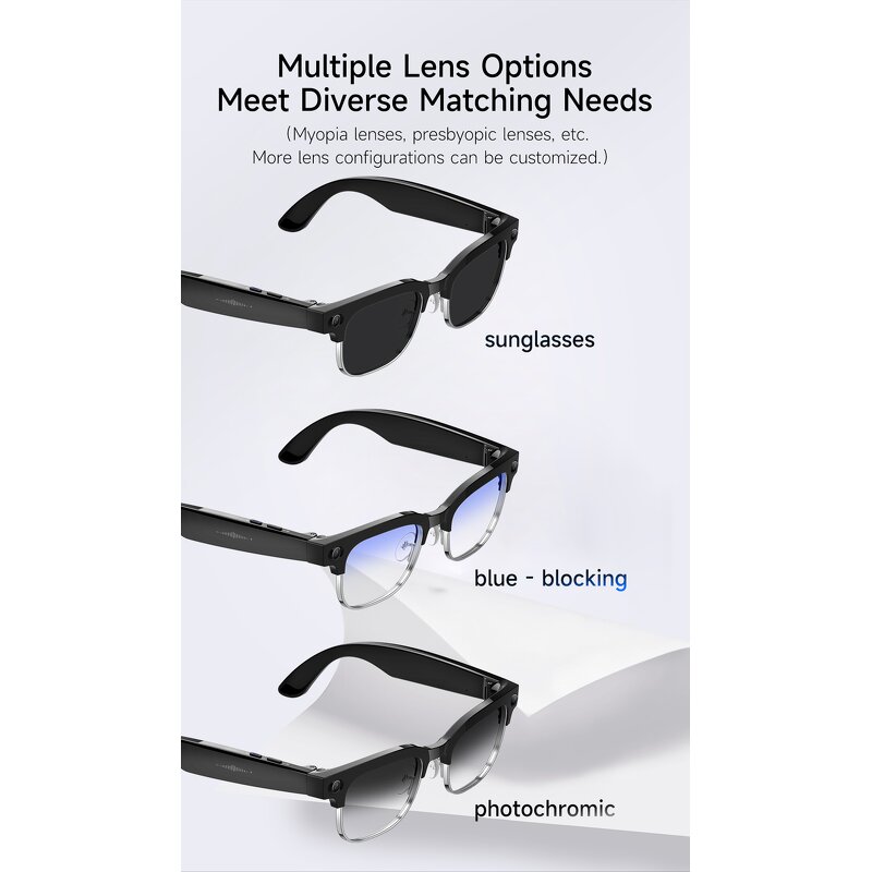 AI Smart Glasses Factory - Camera Bluetooth 4k