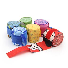 Boxing Hand Wraps Factory - Custom Print Cotton 180 Inch