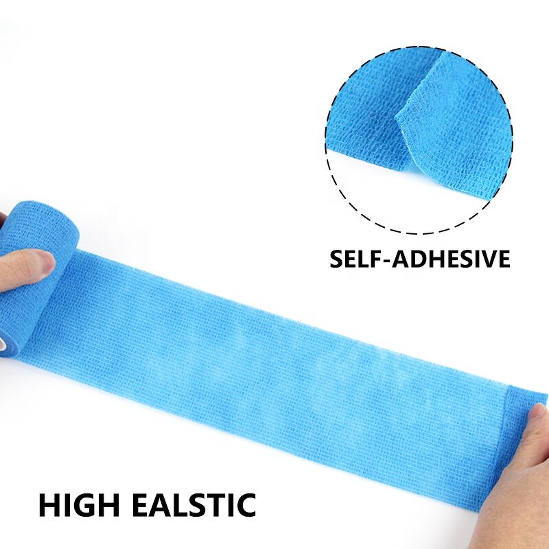 Horse Leg Wraps Factory - Self-Adhesive Elastic Support