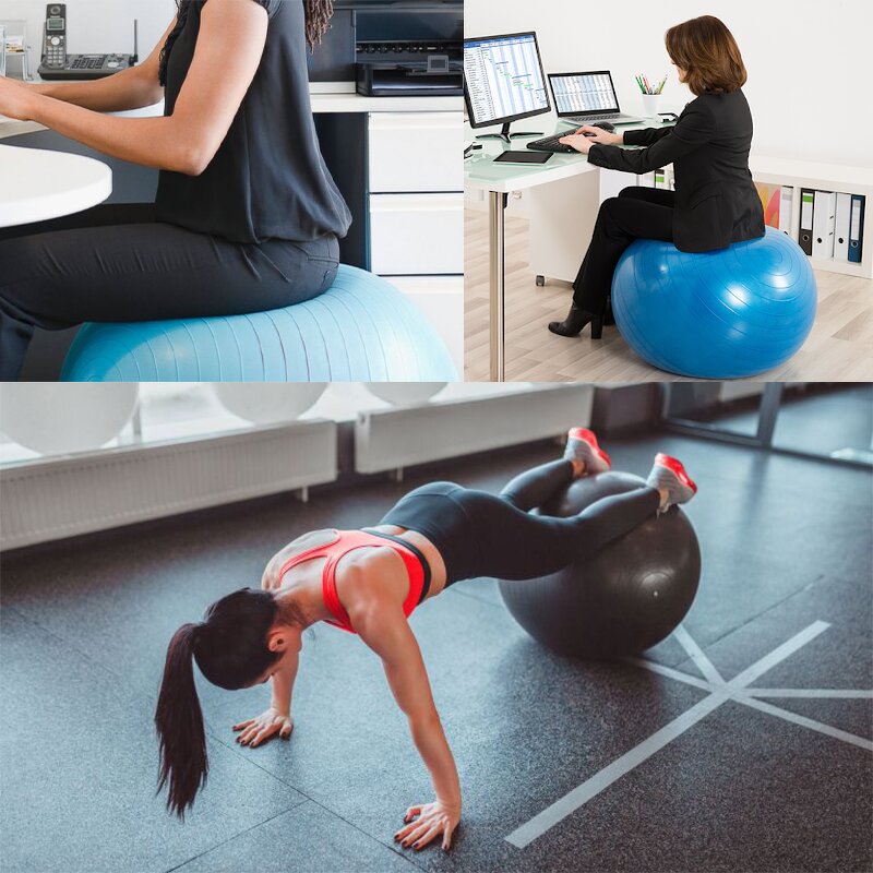 Gym Fitness Ball Factory - Hot Selling Thick PVC Soft