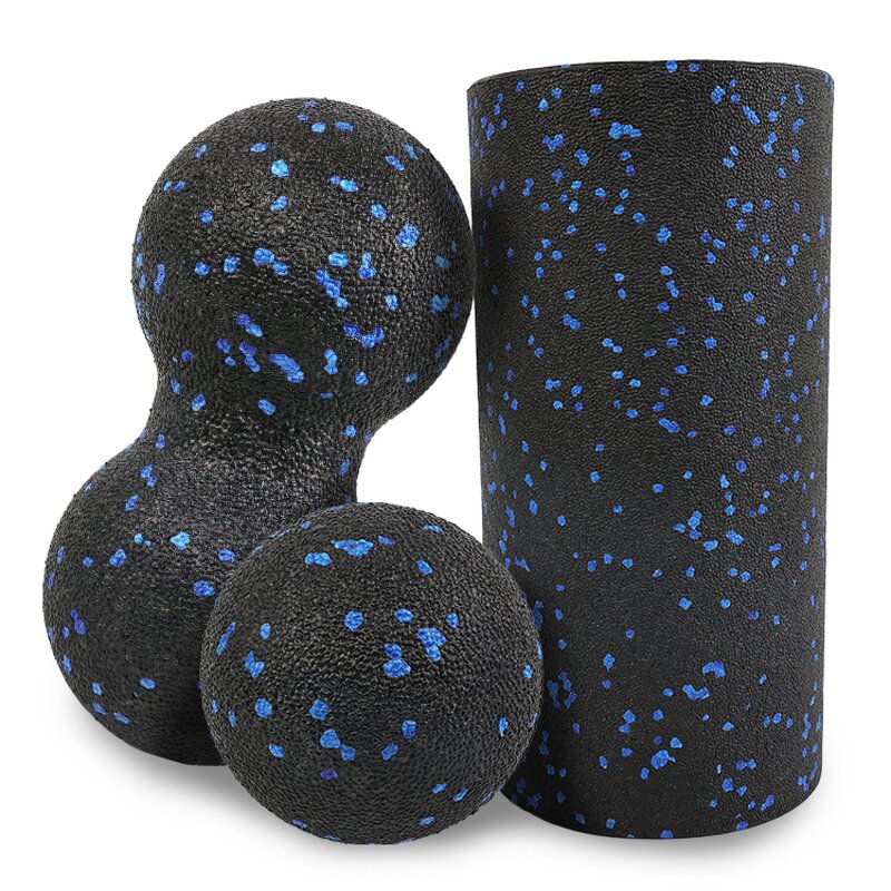 Sport Foam Roller Set Factory - Comfortable High Density 3 in 1