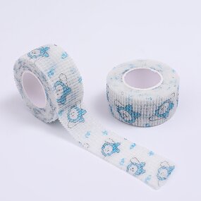 Cohesive Elastic Tape Factory - 2.5cm Waterproof Non-Woven