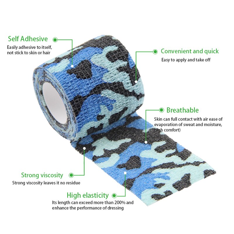 Vet Wrap Factory - 5cm Self Adherent Camo Printing