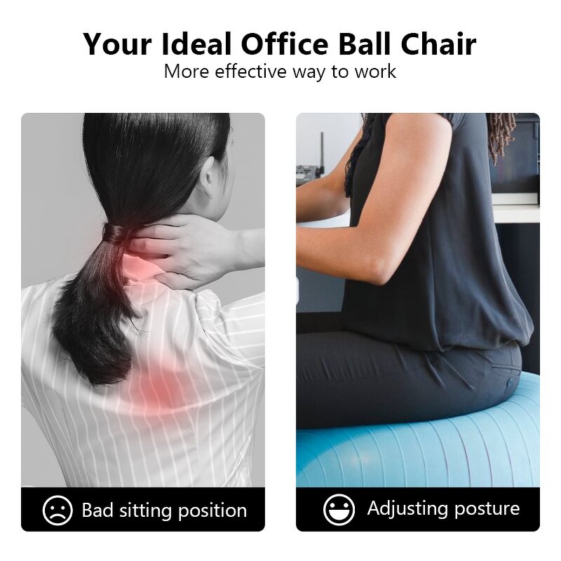 Yoga Ball Factory - Workout Balance Fitness Stability