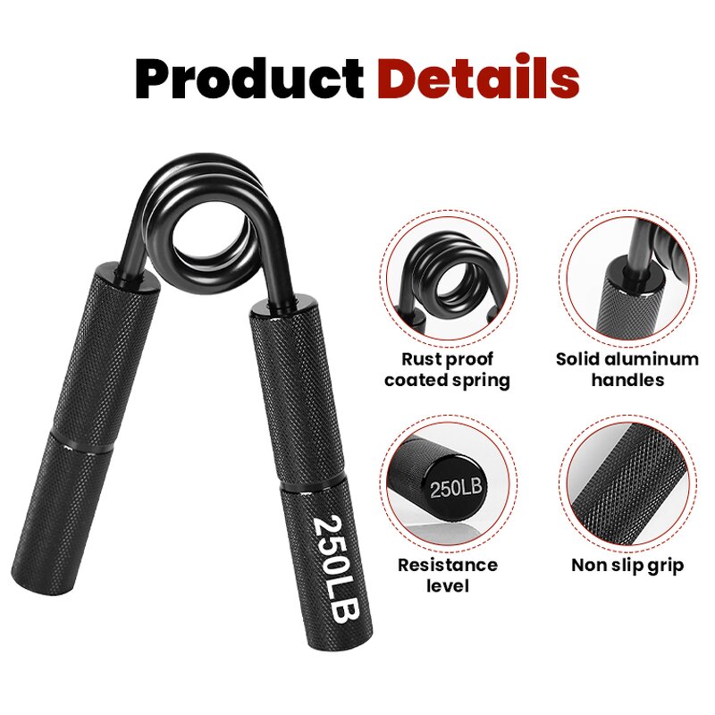 Hand Grip Set Factory - Non-slip Firm Strong Metal