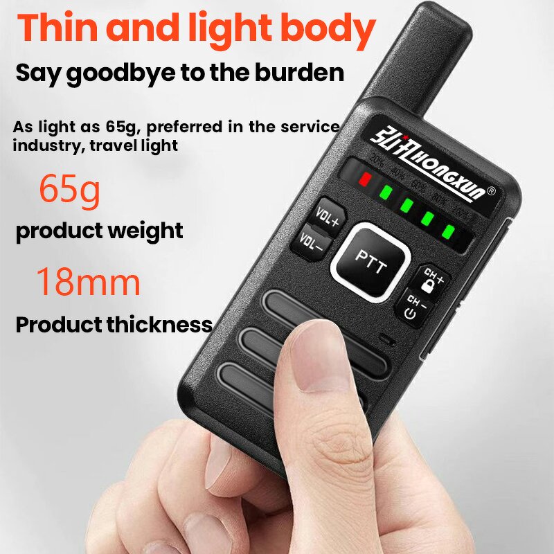 Mini Portable Walkie Talkie Factory - OEM A9 Handheld Restaurant Hotel