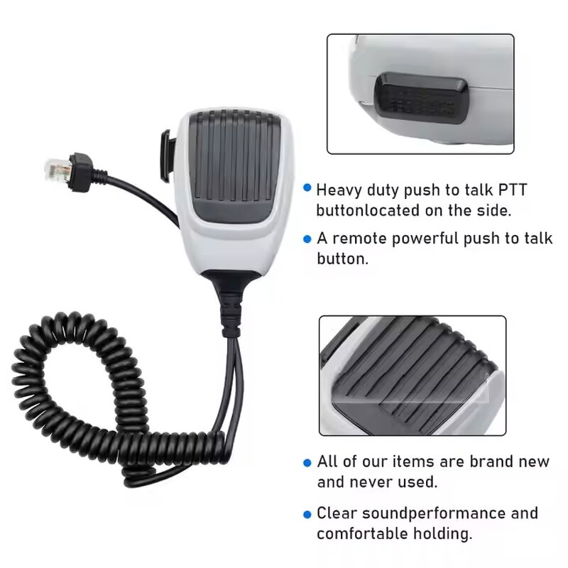 Handheld PTT Microphone Manufacturer - Wholesale for Car Radios Heavy Duty