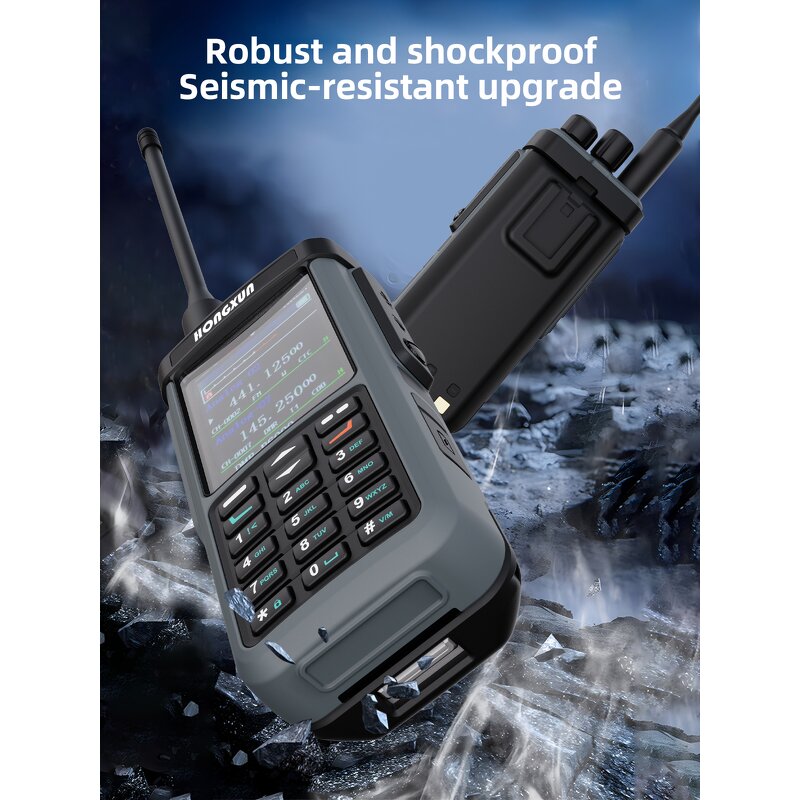 DMR Digital Handheld Walkie Talkie Factory - OEM Full Keyboard Waterproof