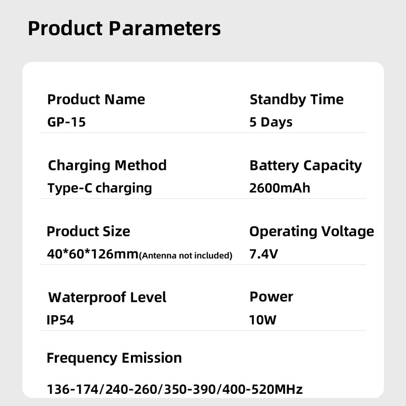 Portable Dual Band Ham Radio Manufacturer - Wholesale 10W High Power 60KM