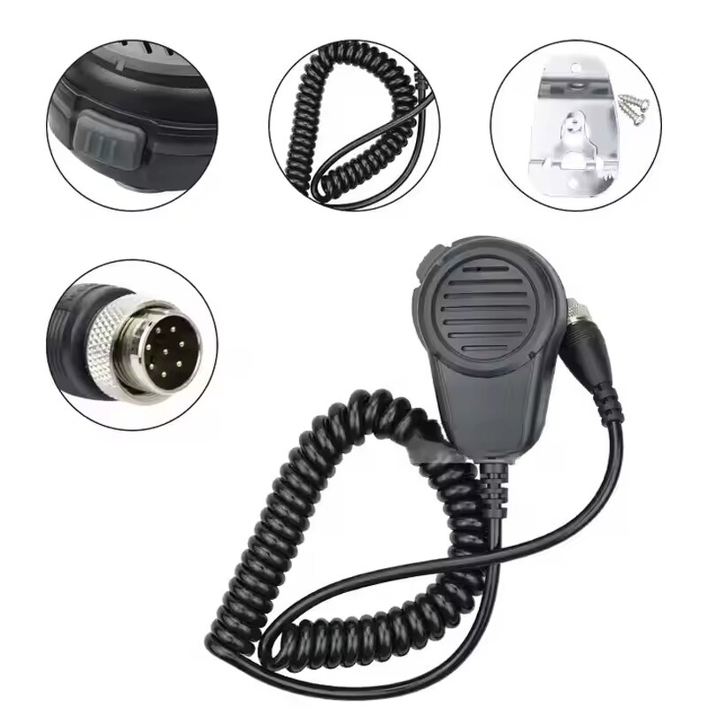Hand-held Speaker Microphone Manufacturer - Wholesale 8-Pin for ICOM Radios
