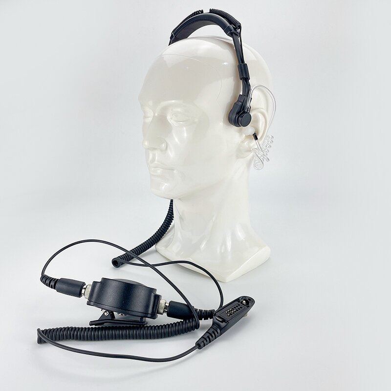Telescopic Throat Mic Telephone Headset Factory - OEM for Motorola GP338 PRO766