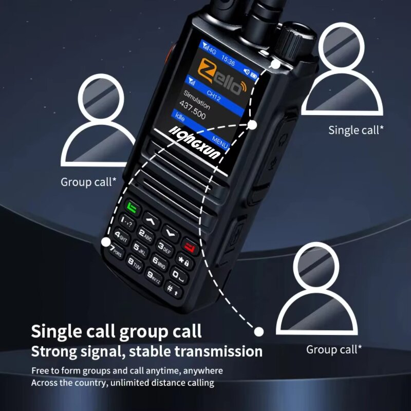 Android Phone Walkie Talkie Factory - OEM 4g Sim Card Long Range