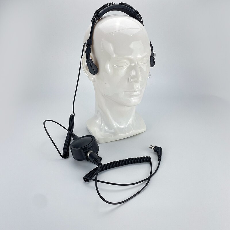 Telescopic Throat Mic Headset Manufacturer - Bulk Universal M-Type Connector