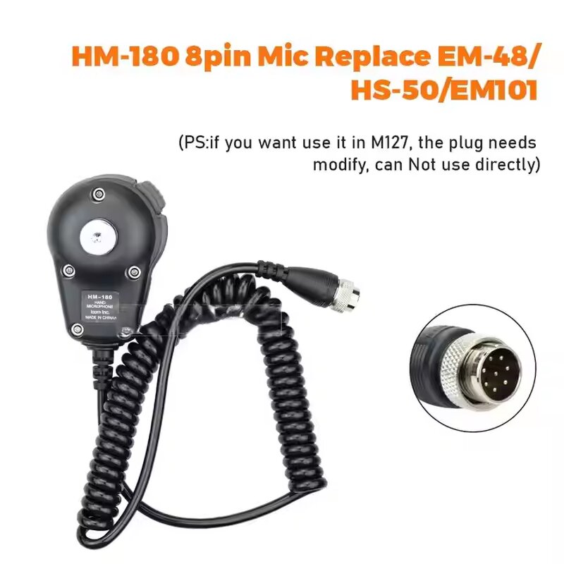 Hand-held Speaker Microphone Manufacturer - Wholesale 8-Pin for ICOM Radios