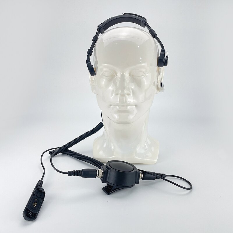 Universal Telescopic Throat Mic Headset Manufacturer - Wholesale M-Style Connector