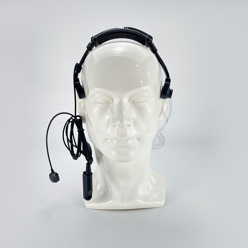 Telescopic Throat Mic Headset Manufacturer - Bulk K-Type Connector Waterproof