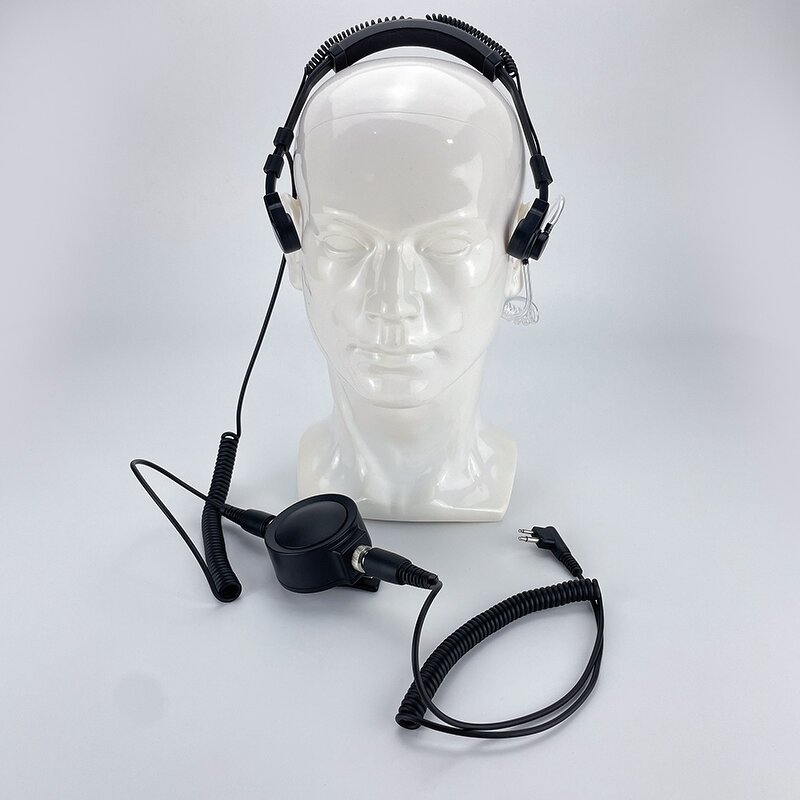 Telescopic Throat Mic Headset Manufacturer - Bulk Universal M-Type Connector