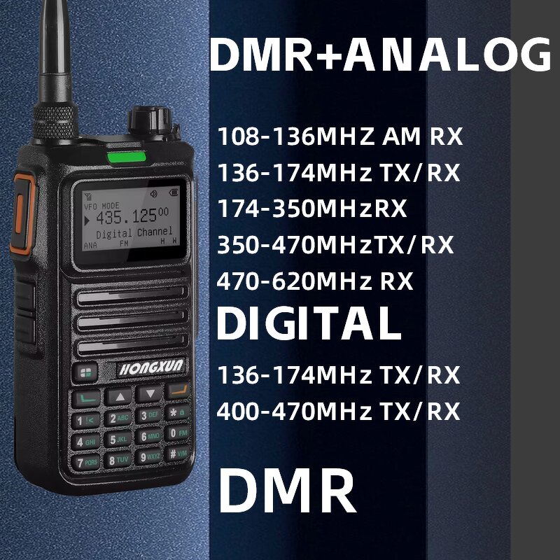 Analog Handheld Walkie Talkie Manufacturer - Wholesale 5W UHF VHF DMR