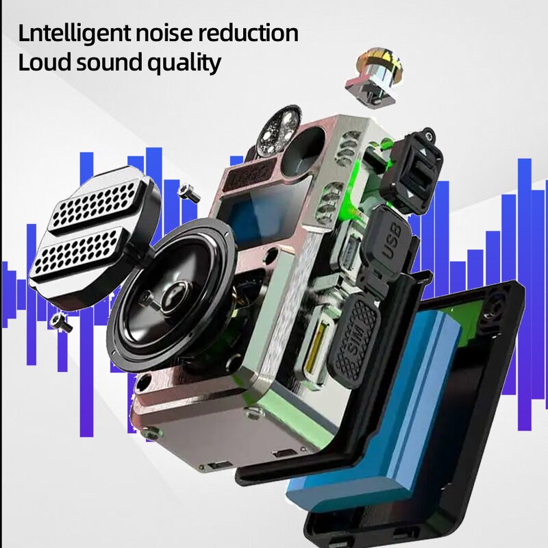 Portable 4G POC LTE DMR Walkie Talkie Factory - OEM Mini GPS Network Radio