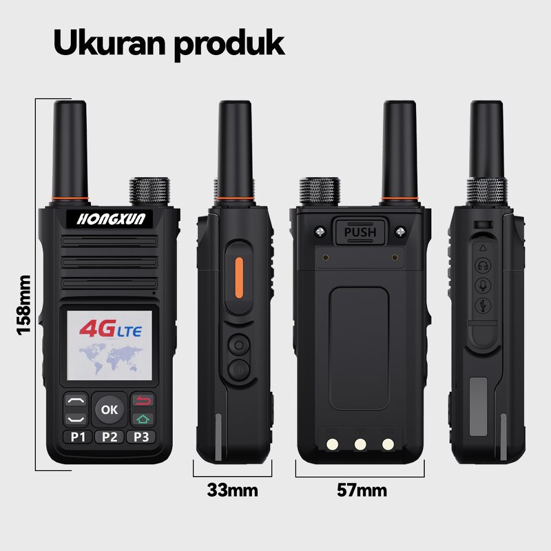 Zello Ran 4G POC Handheld Factory - OEM GPS Portable European