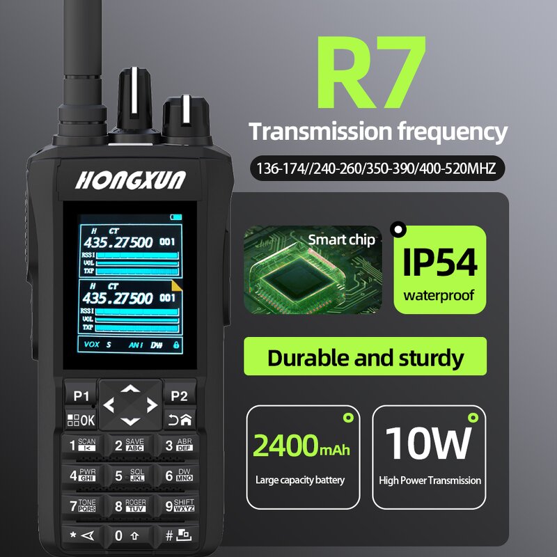 DMR Digital Handheld Walkie Talkie Factory - OEM Full Keyboard Explosion-Proof