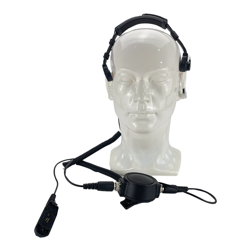 Universal Telescopic Throat Mic Headset Manufacturer - Wholesale M-Style Connector