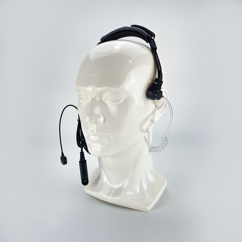 Telescopic Throat Mic Headset Manufacturer - Bulk K-Type Connector Waterproof