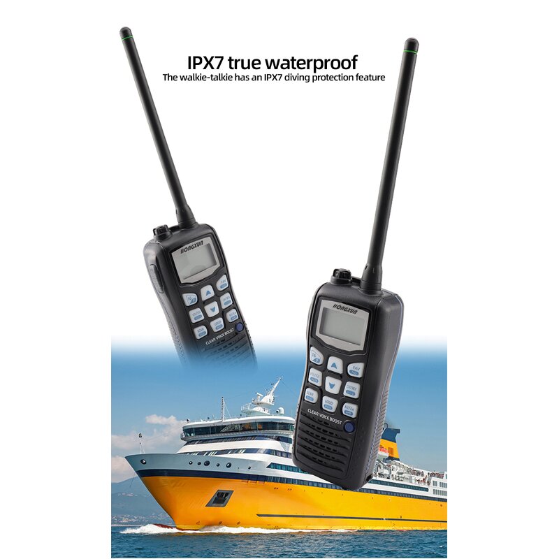 Intercom Maritime Marine Walkie-Talkie Factory - OEM Floating VHF for Ship