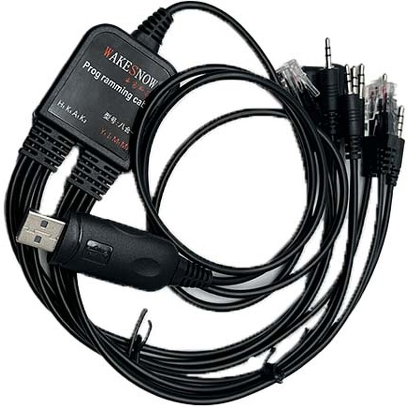 USB Programming Cable Factory - OEM 8 in 1 with CD Driver