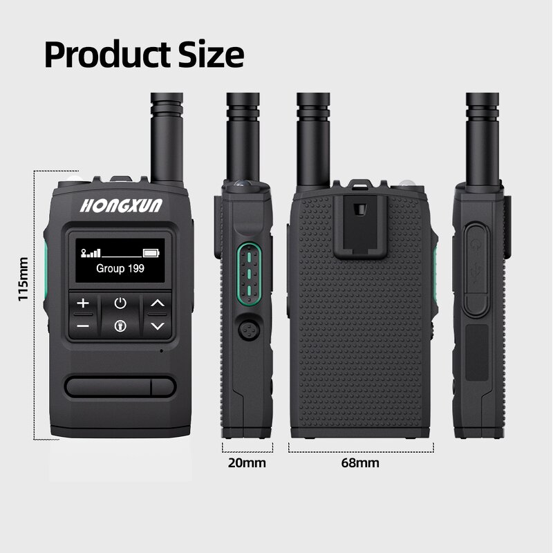 Compact 16 Channel Walkie Talkie Manufacturer - Bulk 3W Power Lightweight