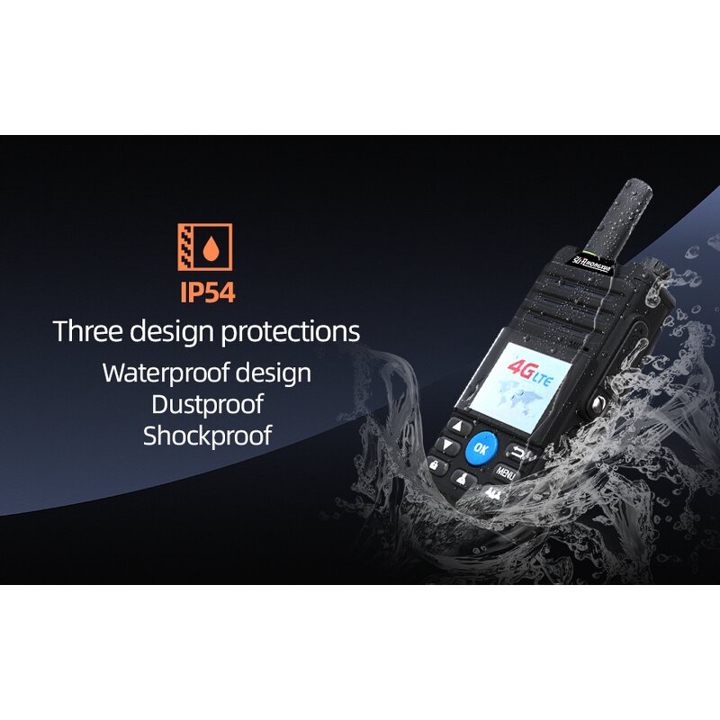 Wireless Handheld Walkie Talkie Manufacturer - Wholesale 4G POC GPS 5000km