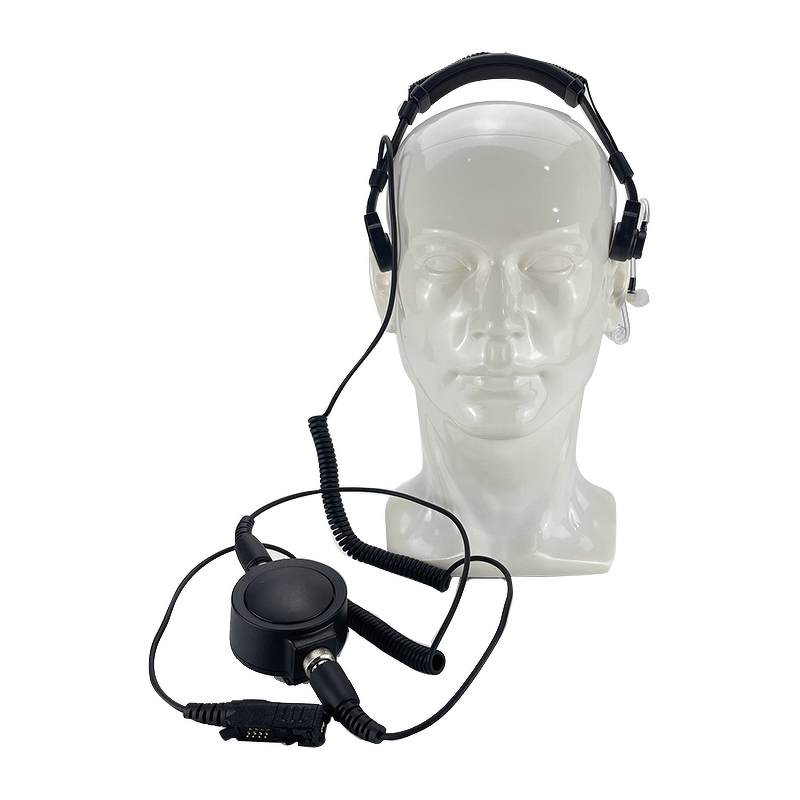 Wired Telescopic Telephone Headsets Factory - OEM Throat Controlled Headband