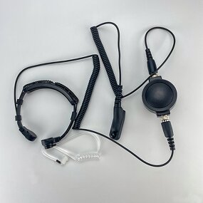 Universal Telescopic Throat Mic Headset Manufacturer - Wholesale M-Style Connector