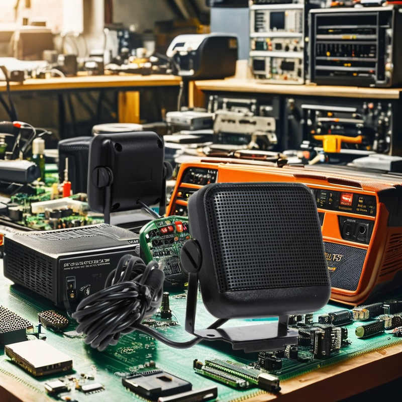 Mini Loudspeaker Car Interphone Manufacturer - Bulk with Radio Audio Holder