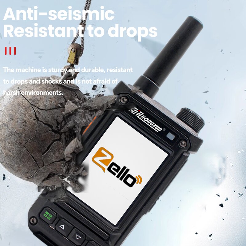 Zello Mini 4G POC Walkie Talkie Factory - OEM Wireless GPS HD Screen