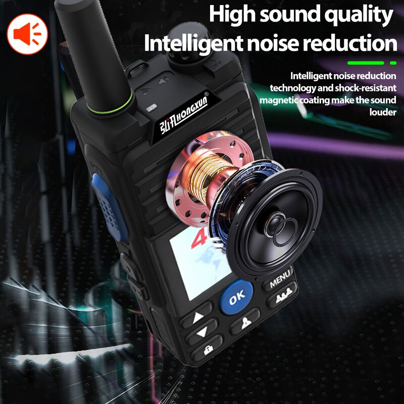 Zello Handheld Walkie Talkie Manufacturer - Bulk Long Distance 4G POC Wireless