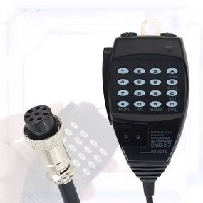Hand Microphone for Walkie Talkie Factory - OEM XLR Wired DTMF Keypad