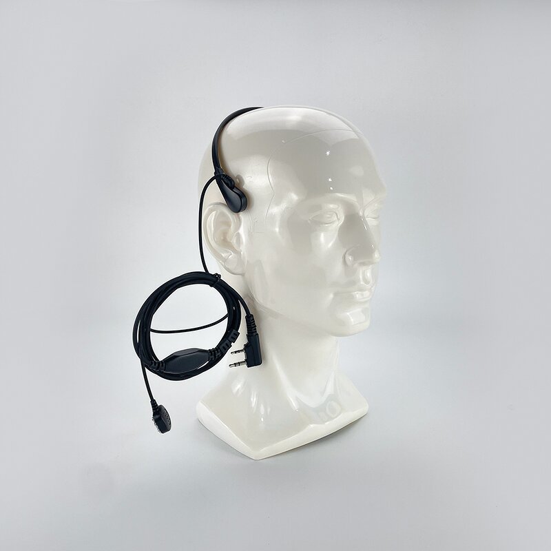 Wired Headset for Walkie Talkie Factory - OEM Ear Hook for Air Duct Use