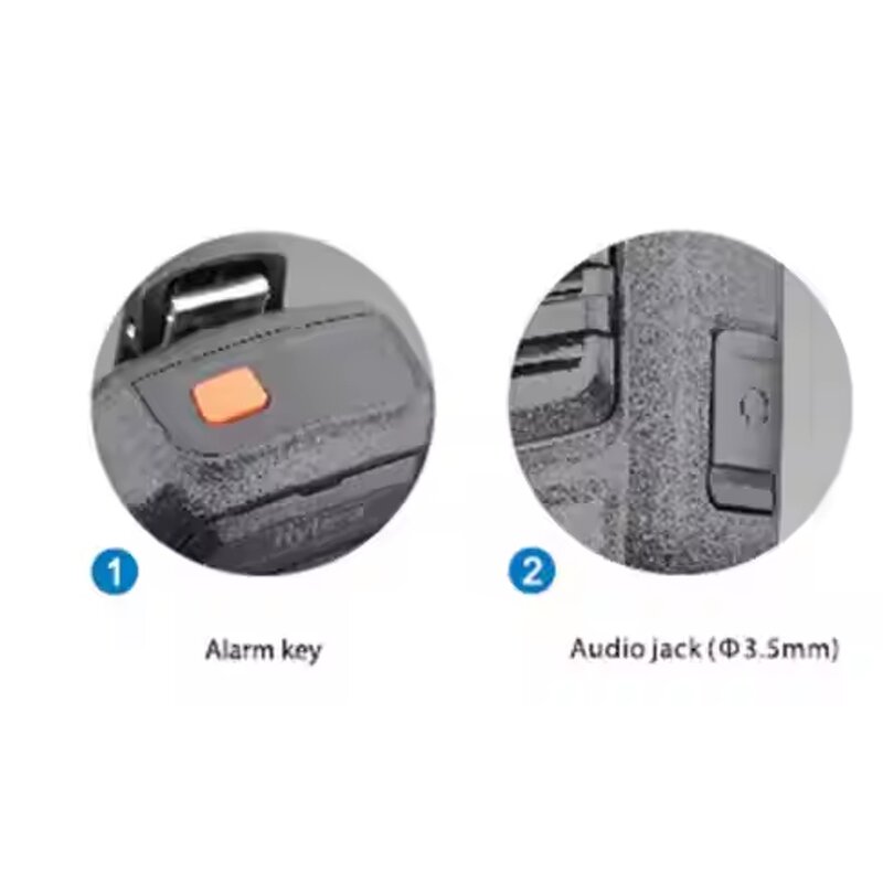 Handheld Speaker Microphone Manufacturer - Bulk IP67 Waterproof Plastic