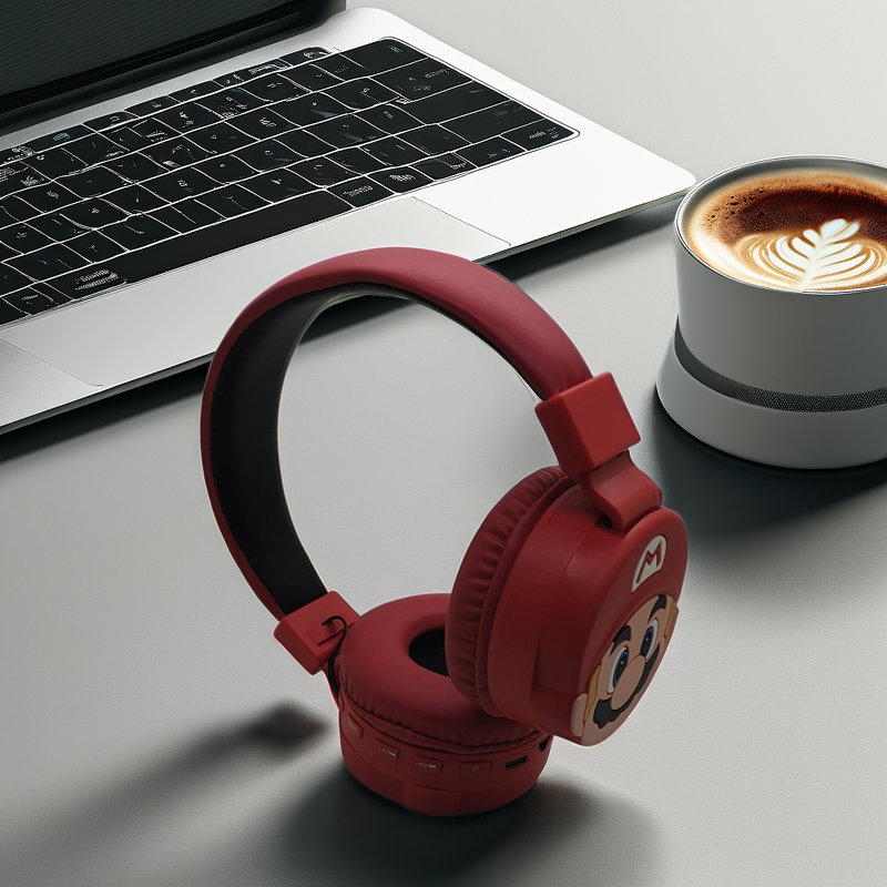 Over-Ear Wireless Headphones Factory - OEM LED Indicator Custom