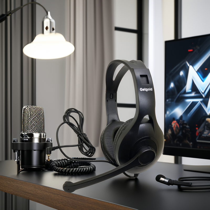 Studio Headphones Factory - OEM with Mic Aviation Gaming