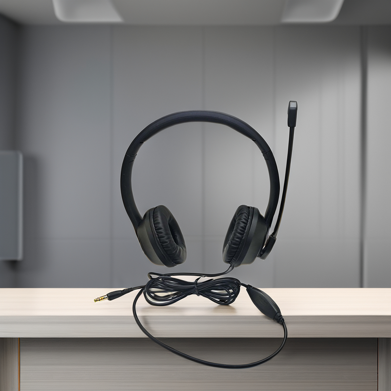 Studio Headphones with Mic Factory - OEM Aviation Gaming Set