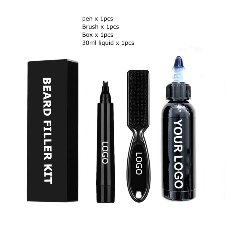 Beard Dye Pen Manufacturer - OEM Double Sided Filler